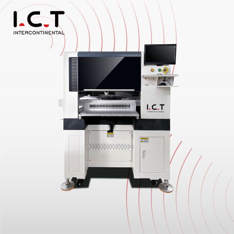 I.C.T |PCB Сборка SMT Выбор и SMD размещение Размещение больших компонентов станка