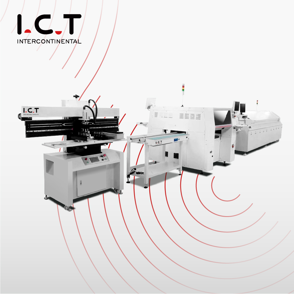 I.C.T |SMT Полностью автоматическая производственная линия SMD 