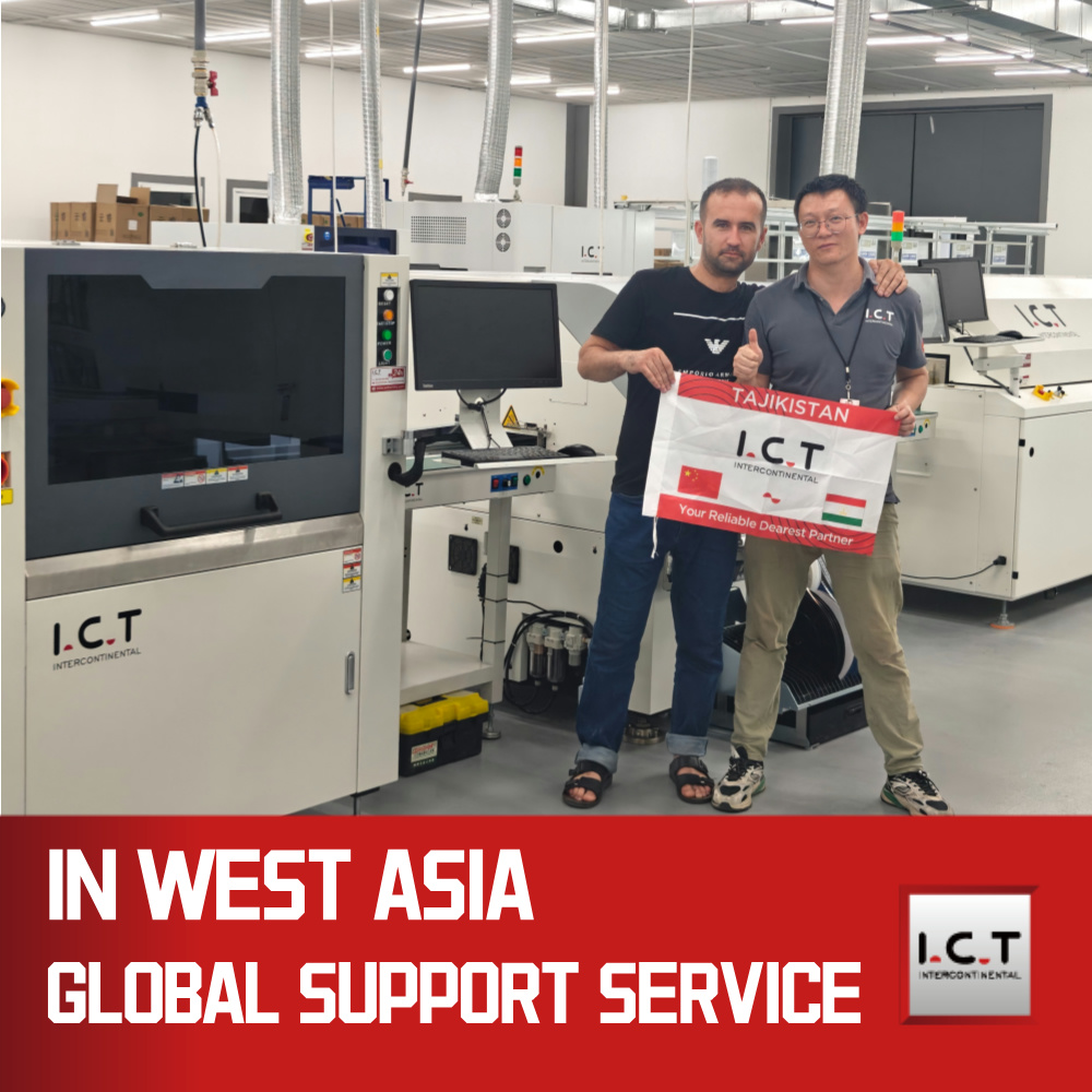 I.C.T-6534 | SMT Машина для печати паяльной пасты для сборки PCB