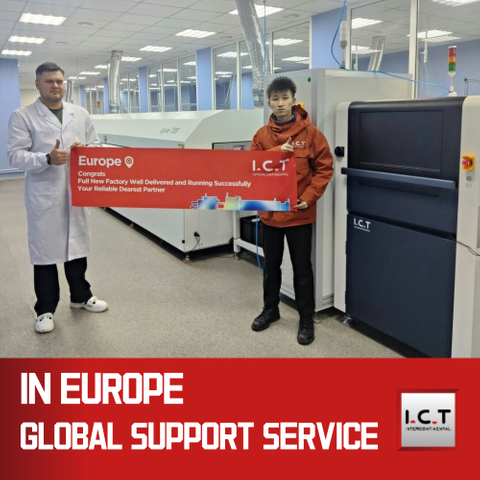 I.C.T-AI-4540 | Визуально-оптическая система DIP-инвертированная камера Онлайн AOI Машины