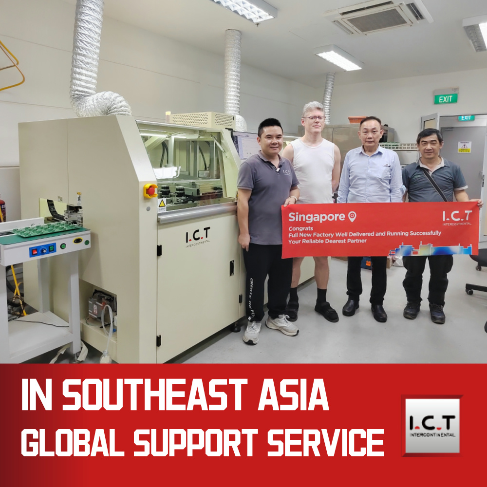 Высокая стабильность I.C.T Лучшая рекламная машина для селективной пайки PCB Паяльная машина по низкой цене