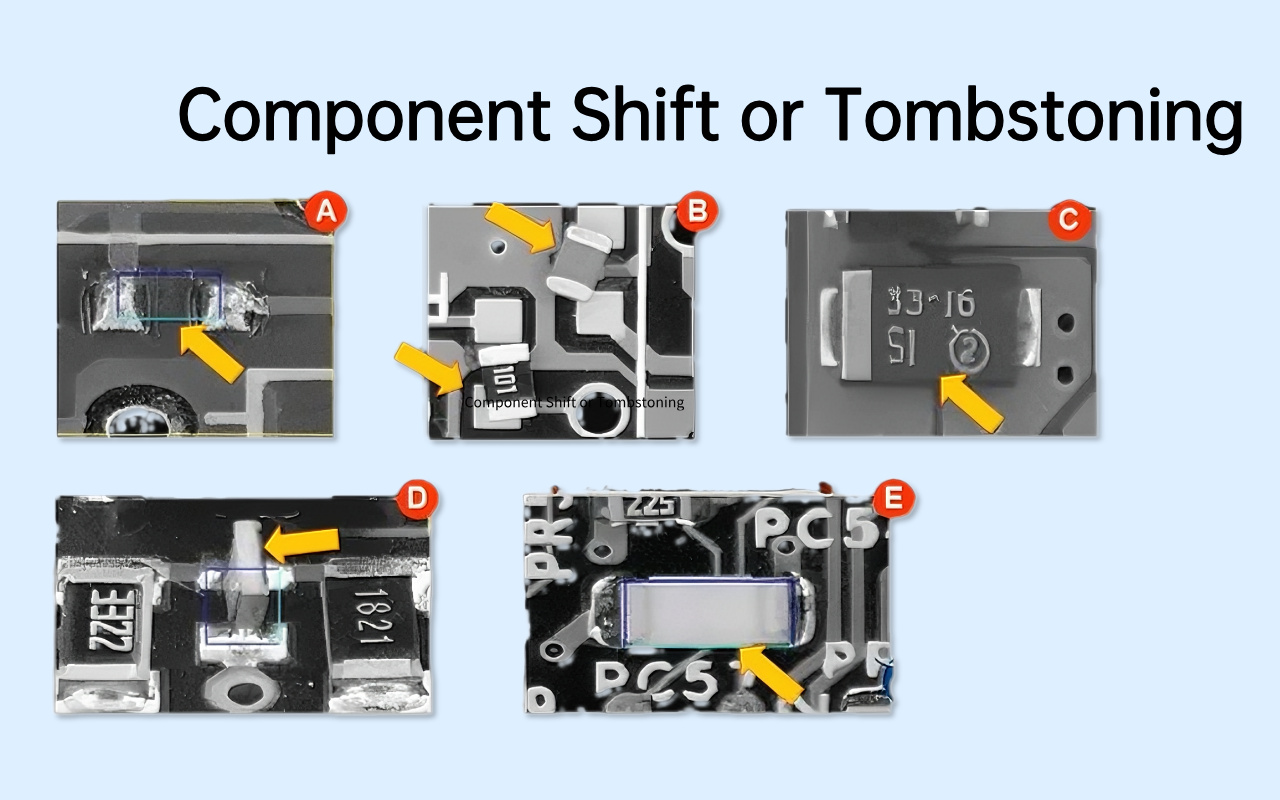 5. Дефекты AOI превосходны — там, где рентген менее эффективен