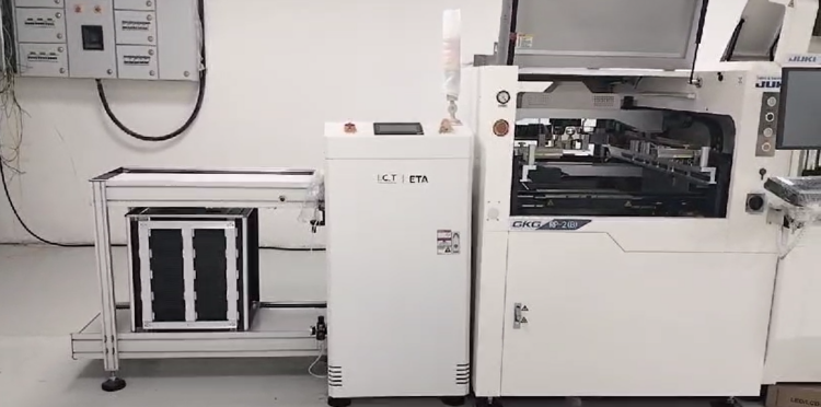 I.C.T PCB Машина для обработки с Juki