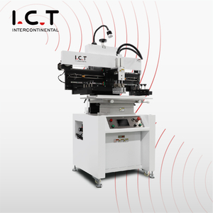 I.C.T-P6丨Полуавтоматическая SMD машина для печати паяльной пасты SMT принтер