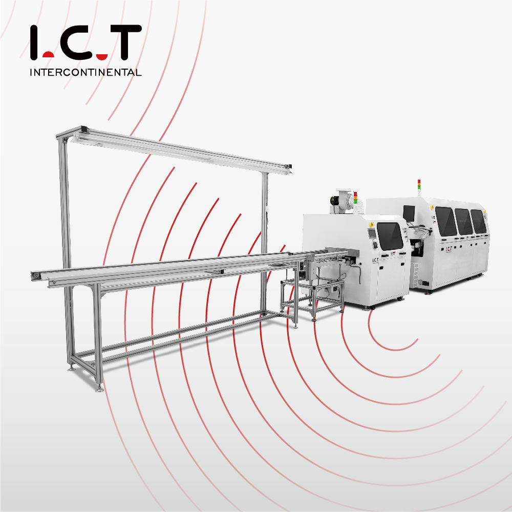 I.C.T-Acrab450 |Аппарат для пайки азотной волной в линии DIP