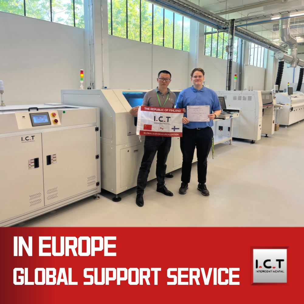 I.C.T 500 мм SMT Соединительный инспекционный ремень конвейер