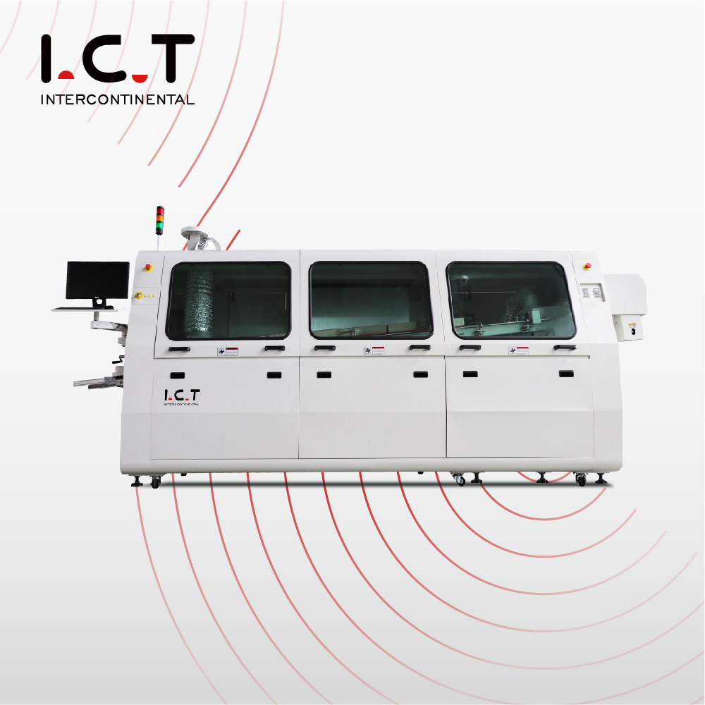 ИКТ-Акраб350 |Машина для пайки волной азота DIP PCB с высокой стабильностью