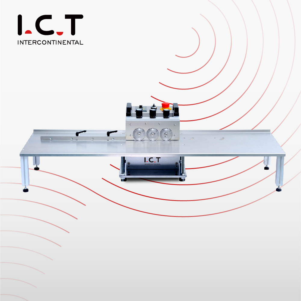 I.C.T |Новый полуавтоматический настольный фрезерный станок PCB для резки