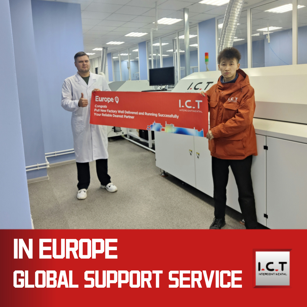 I.C.T | SMT Стоимость паяльной печи для оплавления с 8 зонами нагрева