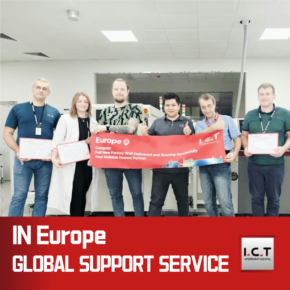 I.C.T | Производственная линия для сборки PCBA SMT PCB