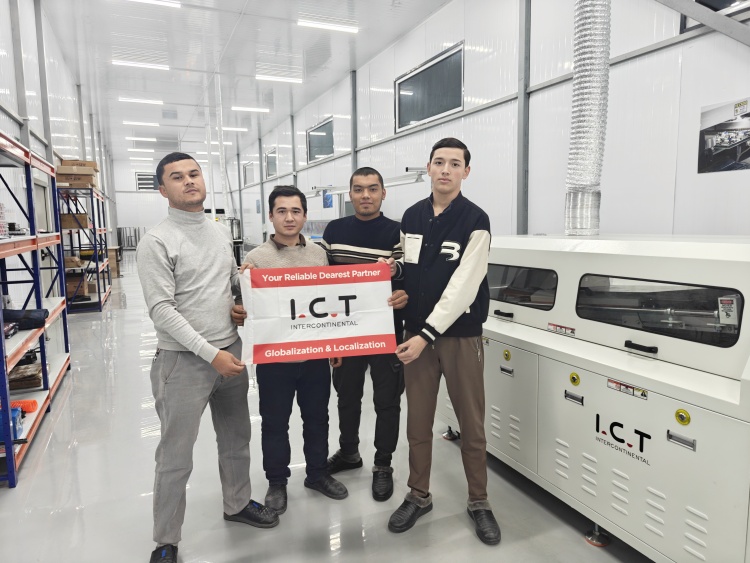 I.C.T Производственная линия DIP для сборки через отверстие