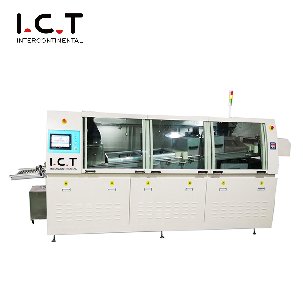 I.C.T-W4 |THT Оборудование для волновой пайки с высокопрофессиональными решениями SMT