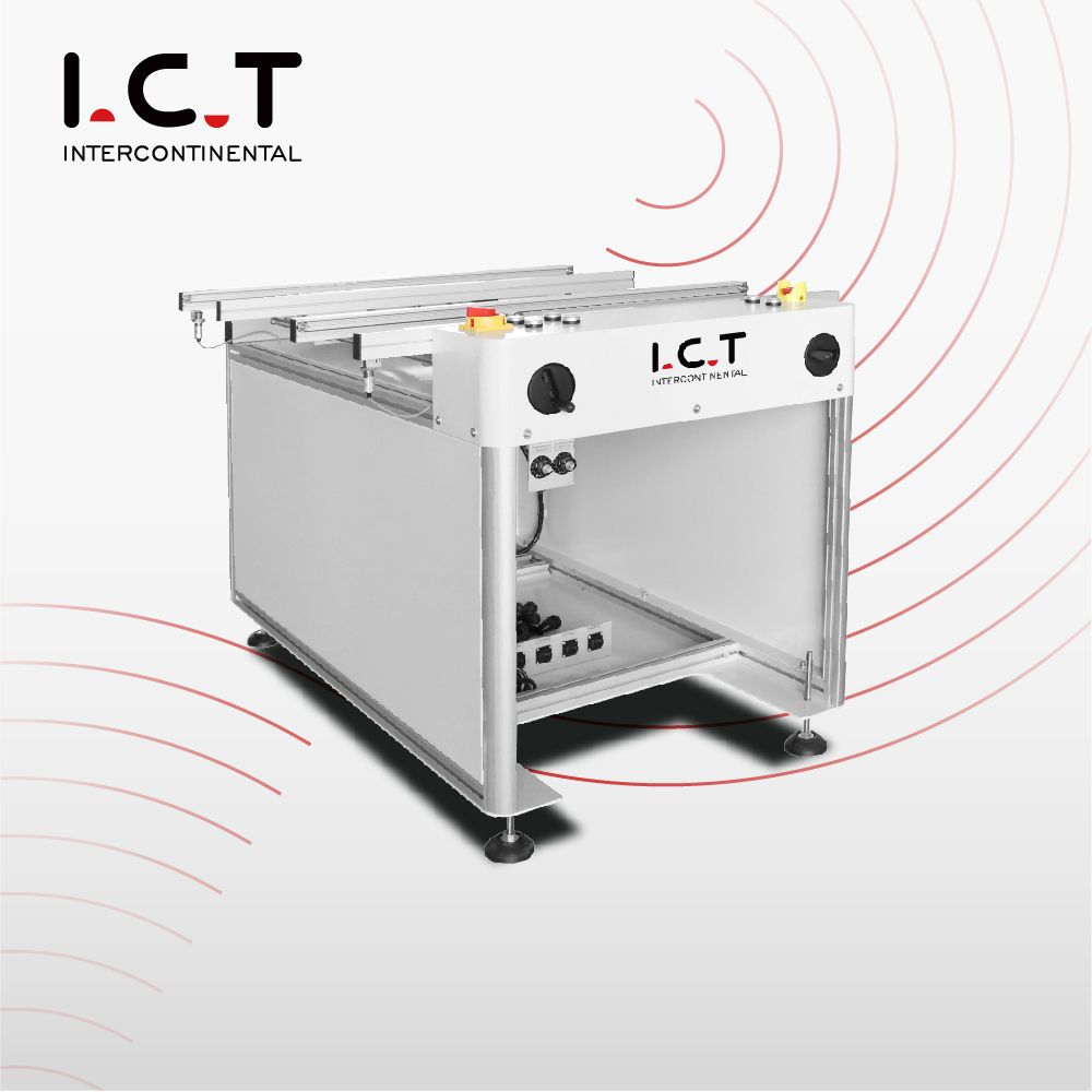 I.C.T Усовершенствованный автоматический встроенный PCB Магазин для манипуляций SMT Высококлассный Конвейер загрузчик