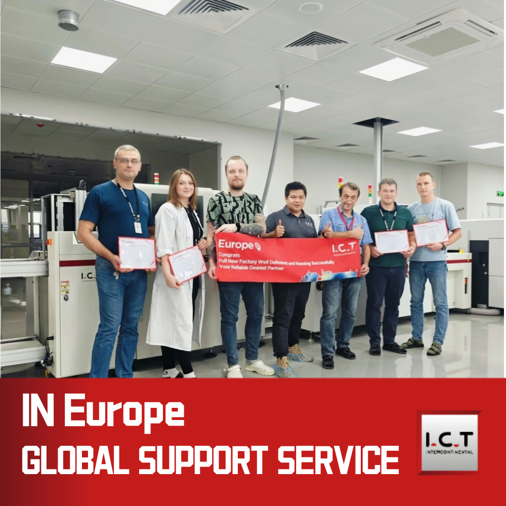 I.C.T-6561 | Полностью автоматическая машина для печати паяльной пасты PCB SMT