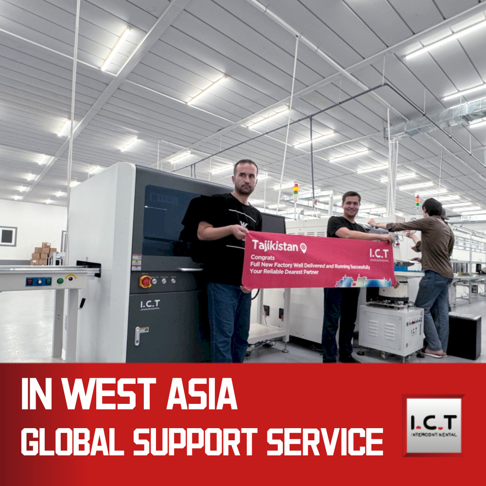 I.C.T | Автоматический дозатор холодного настольного клея для PCB Provide