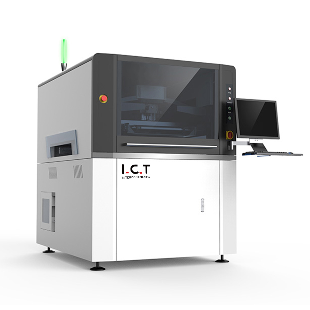 I.C.T |Полностью паяльная паста Smt привела световой автоматический автоматический принтер для припоя печатных плат