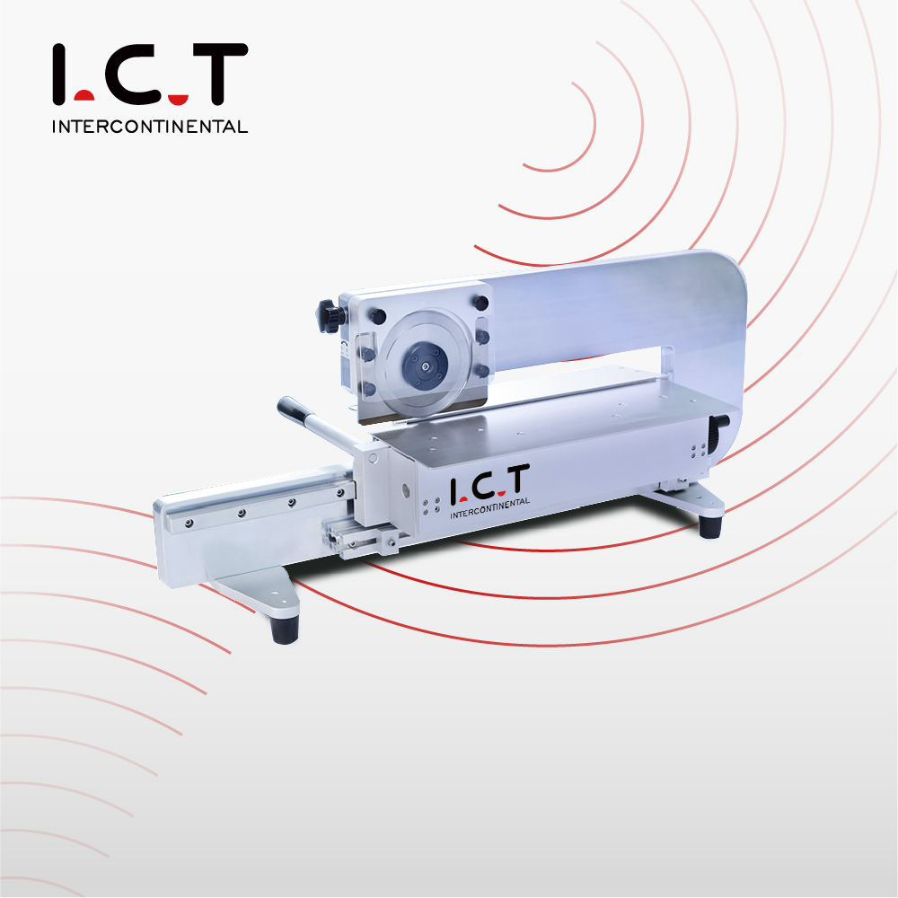 I.C.T |Новый полуавтоматический настольный фрезерный станок PCB для резки