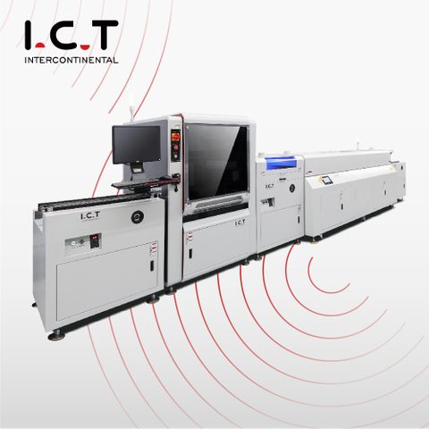 I.C.T丨LED Shell Автоматическая SMT селективное конформное покрытие 500c PCB Машина ETA
