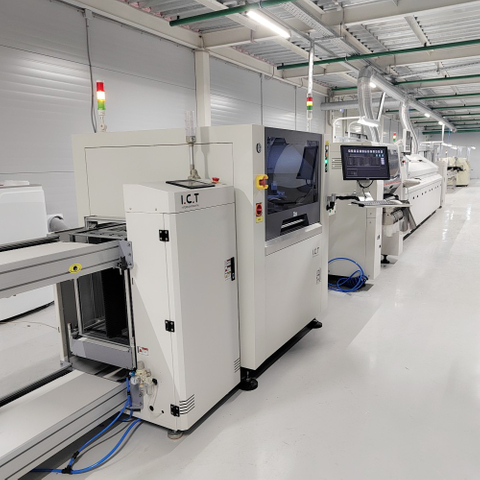 I.C.T-5151 | Паяльная паста PCB SMT Машинный трафаретный принтер, полностью автоматический для LED