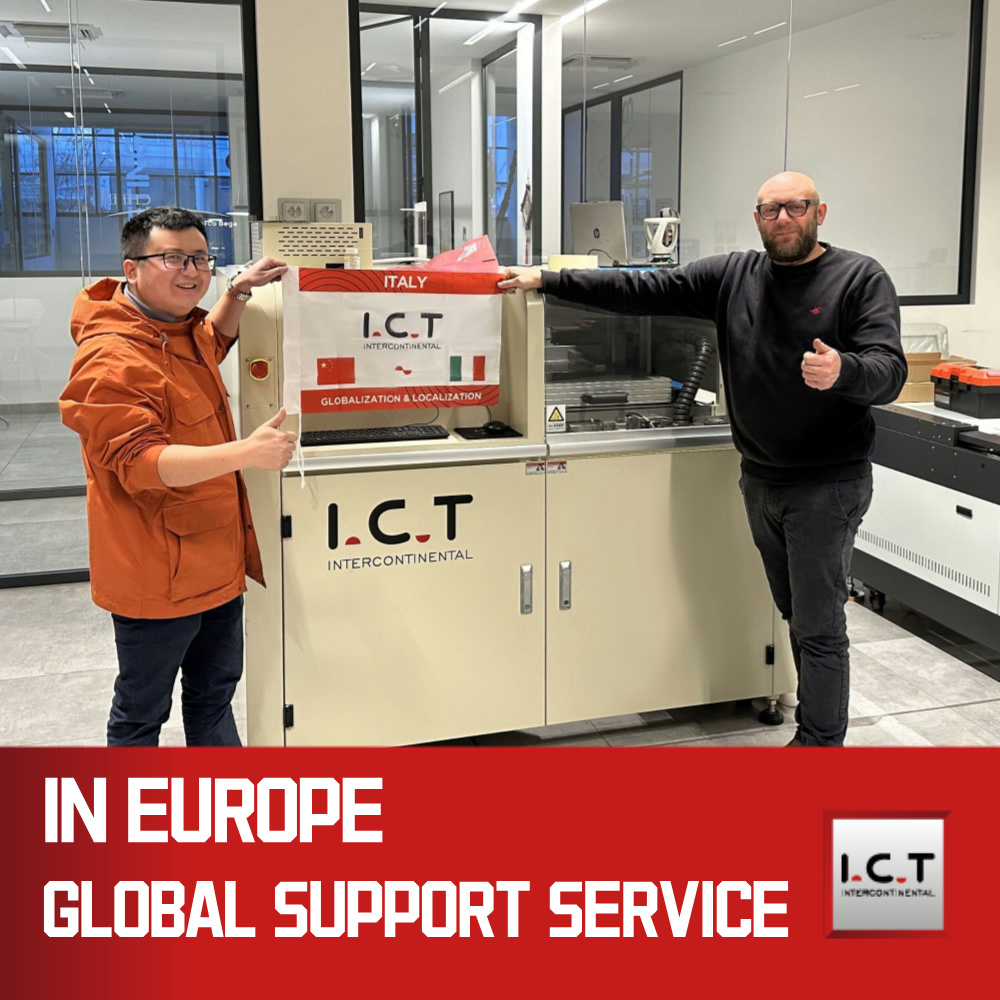 I.C.T-SS540 | Онлайн-селективная волновая паяльная машина 