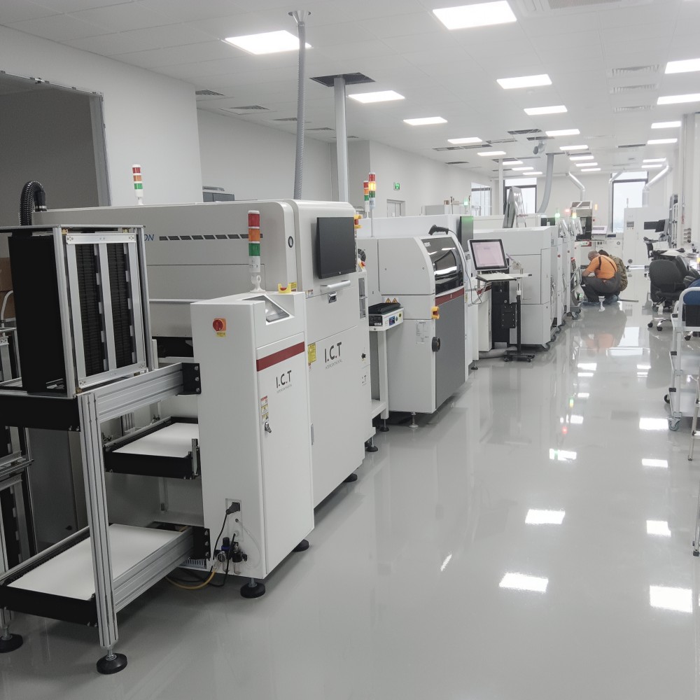 I.C.T | Высококачественное PCBA Производительная линия