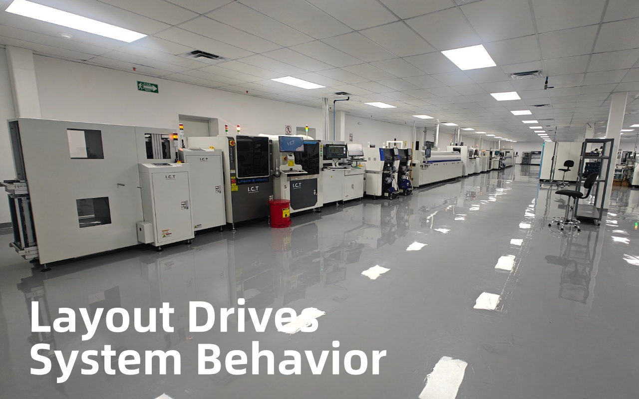 2. Расположение линий SMT определяет больше, чем просто площадь помещения