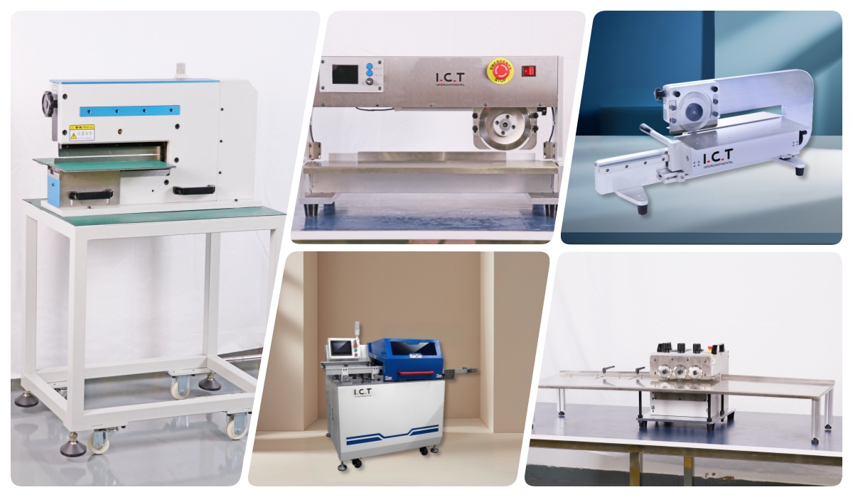 0-3 ICT PCB V-образный отрезной станок