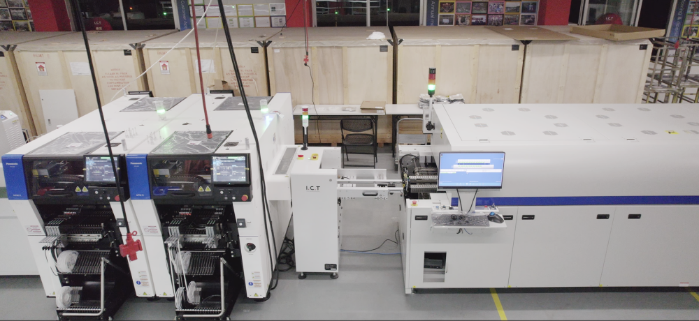 SMT Line с Panasonic Pick and Place Machine