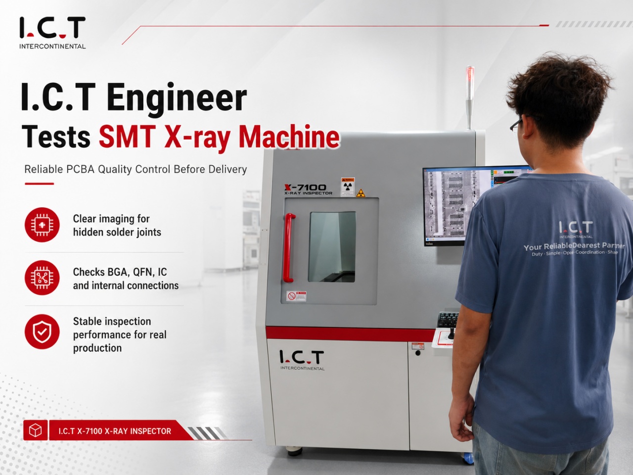 I.C.T Инженер осмотрит SMT X-ray.jpg